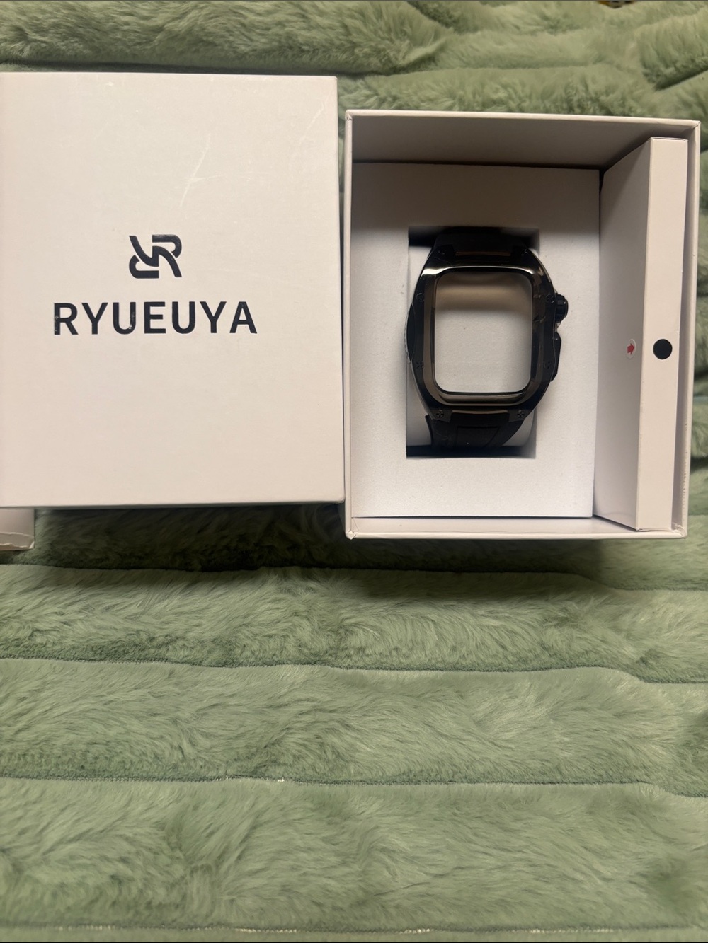 Ryueuya Black Smartwatch Band